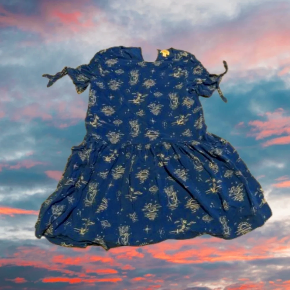 GYMBOREE Mermaid Print Summer Dress Girl's 8